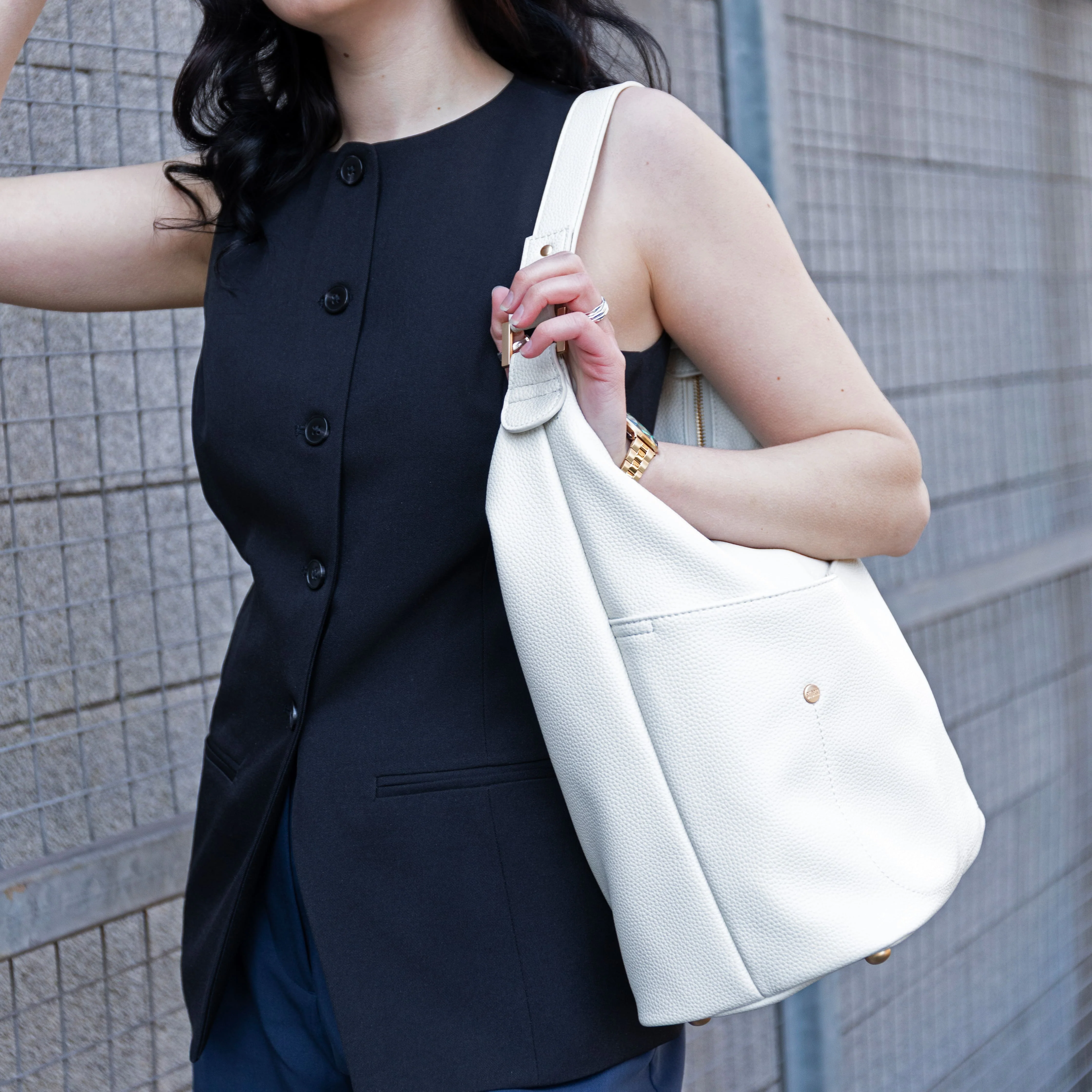 APHRODITE SHOULDER BAG OFF WHITE - Image 6