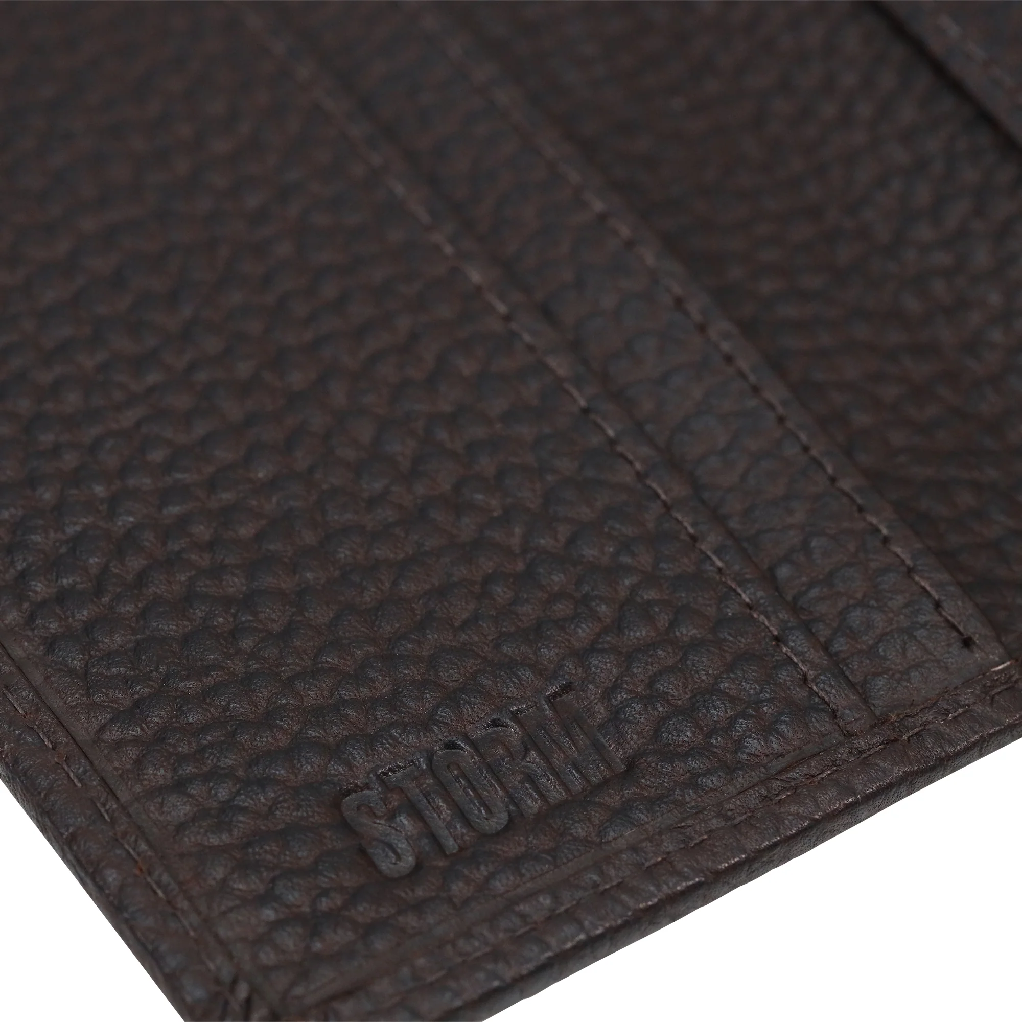 ARIADNE LEATHER CARD HOLDER BROWN - Image 3