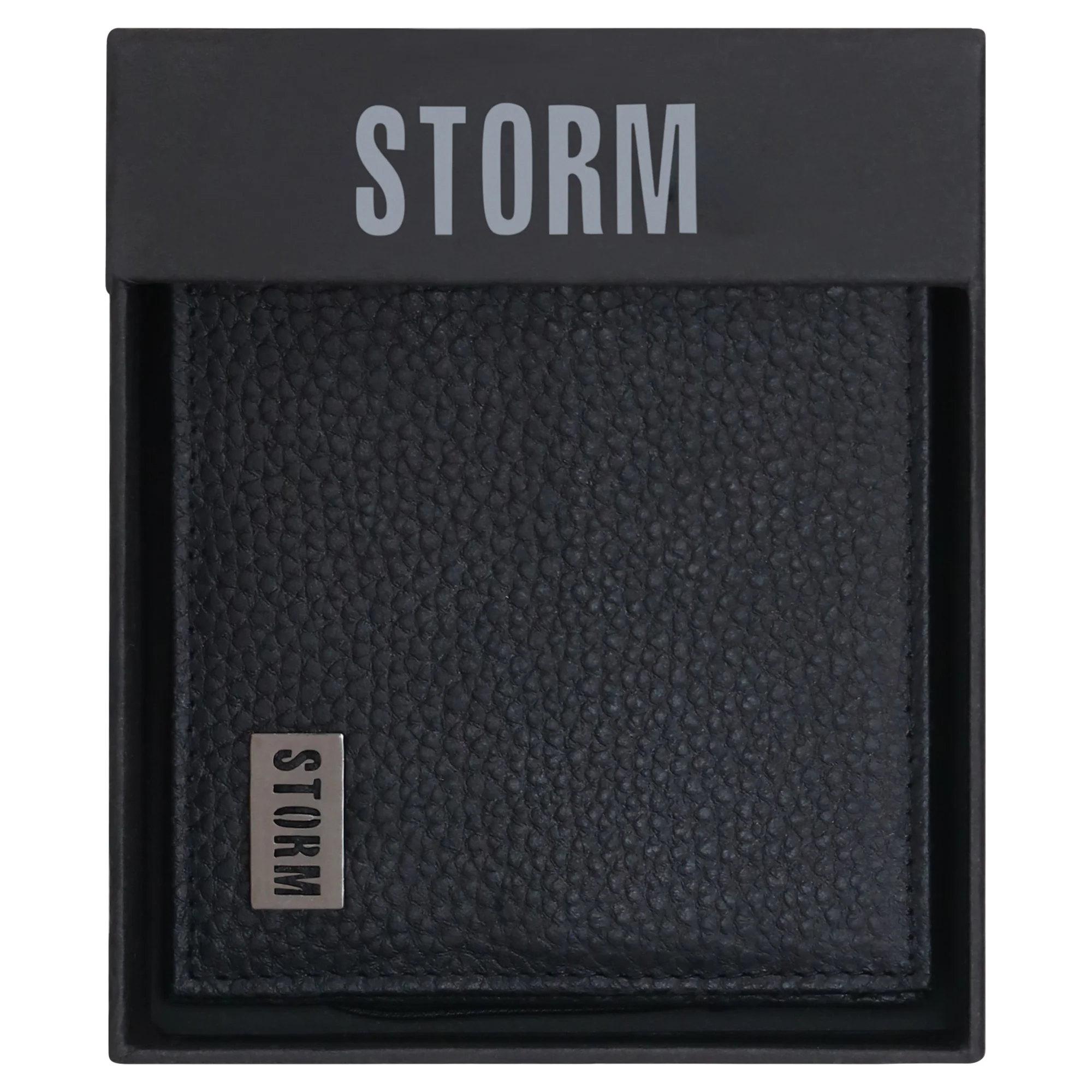 CARES EMBOSS BI FOLD WALLET BLACK - Image 4