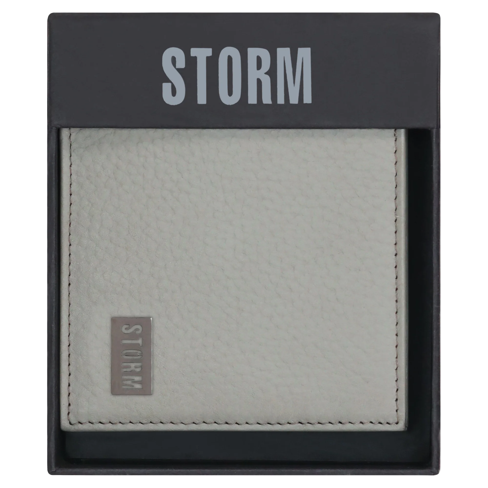 CARES EMBOSS BI FOLD WALLET GREY - Image 4