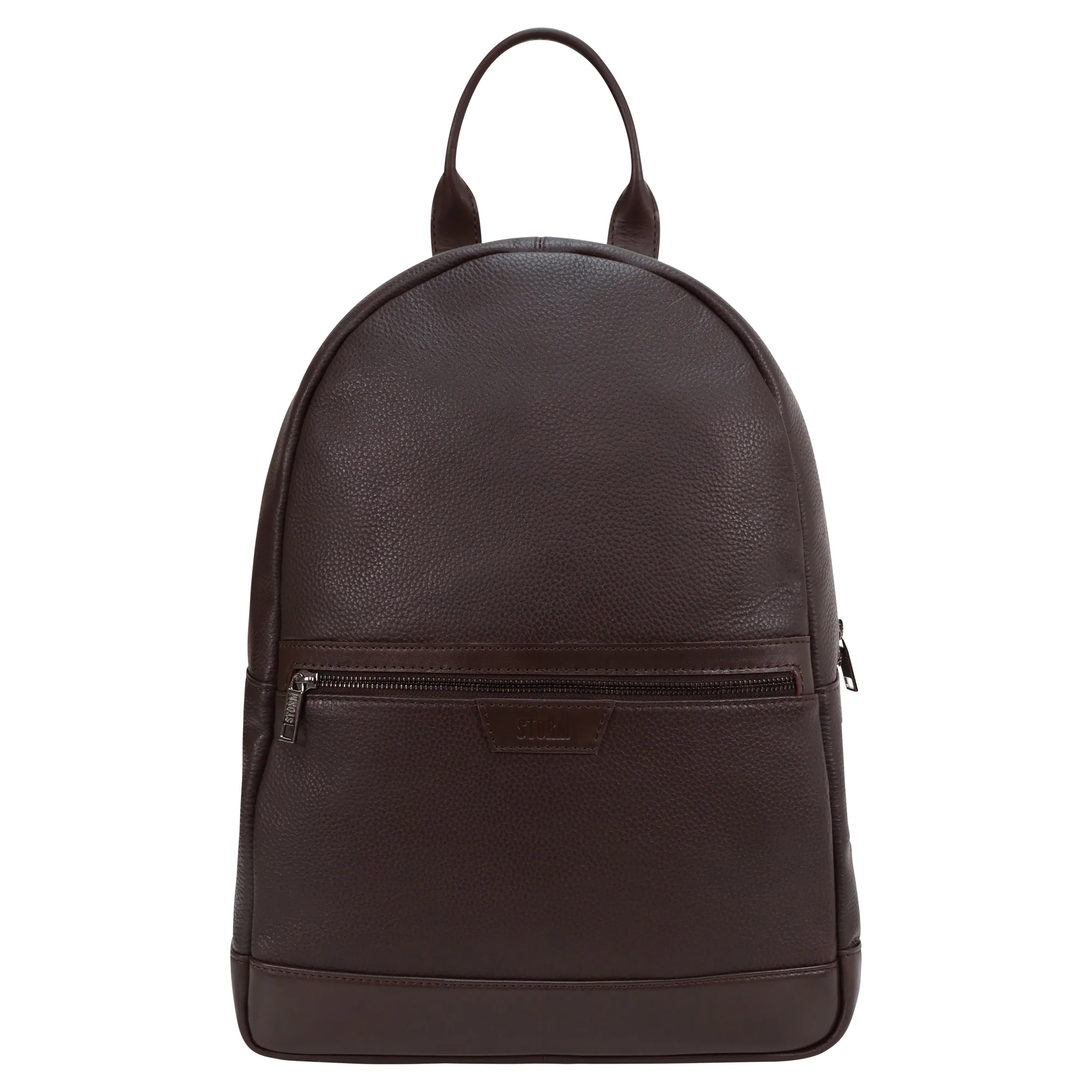CARES LEATHER BACKPACK BROWN