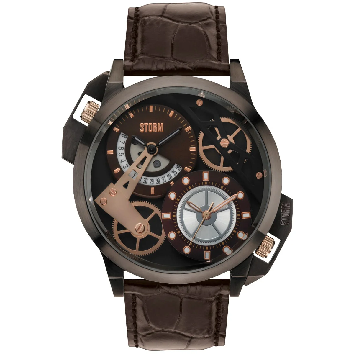 DUALON BROWN LEATHER