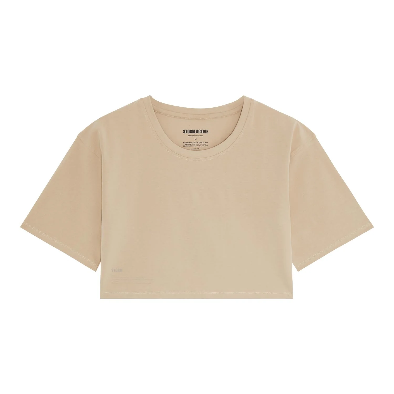 EASY CROP TOP SAND