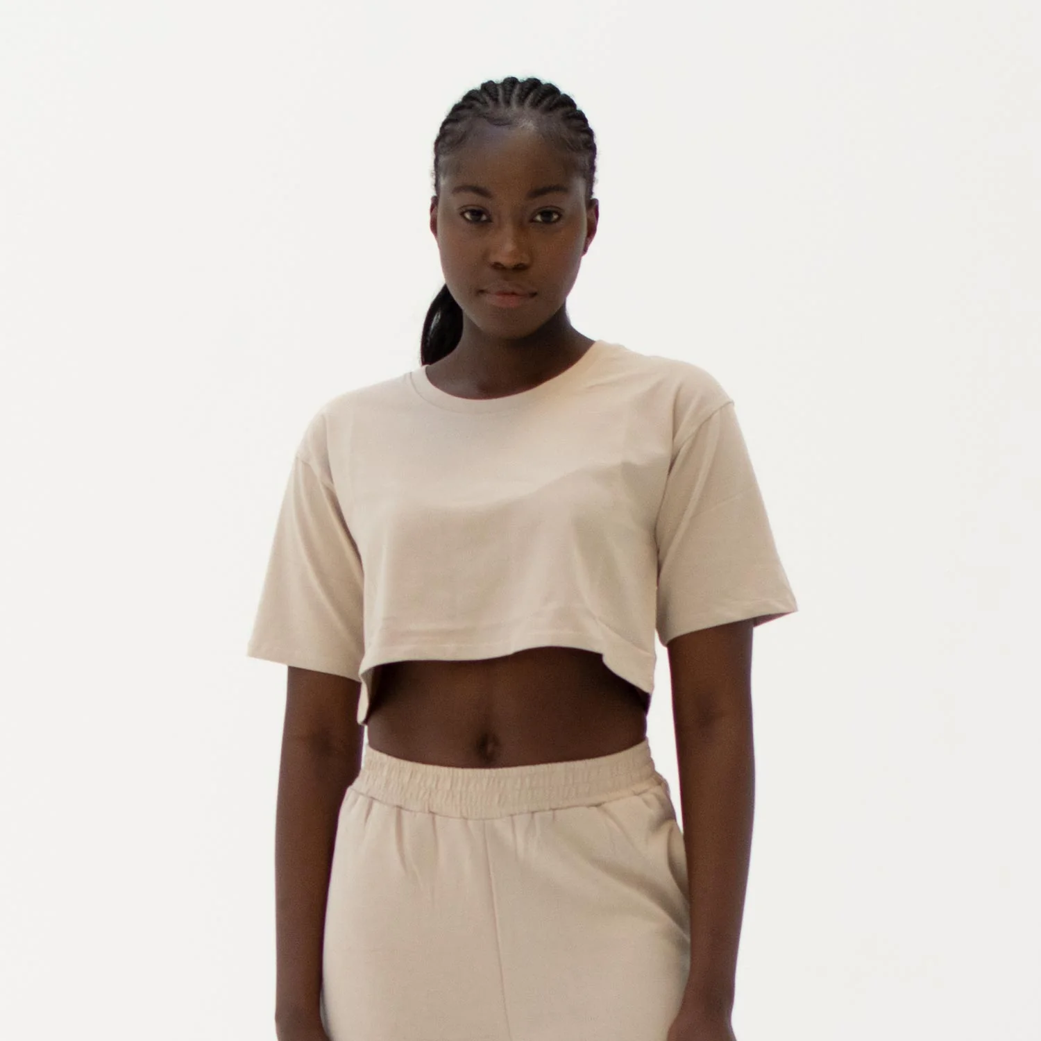 EASY CROP TOP SAND - Image 2