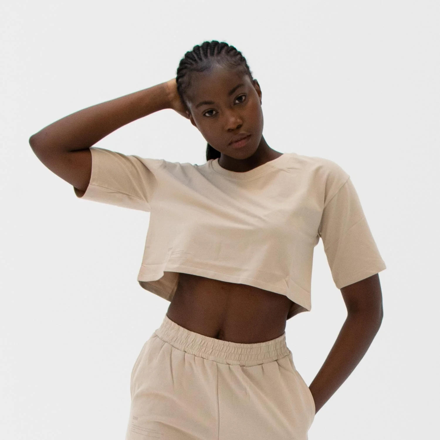EASY CROP TOP SAND - Image 3