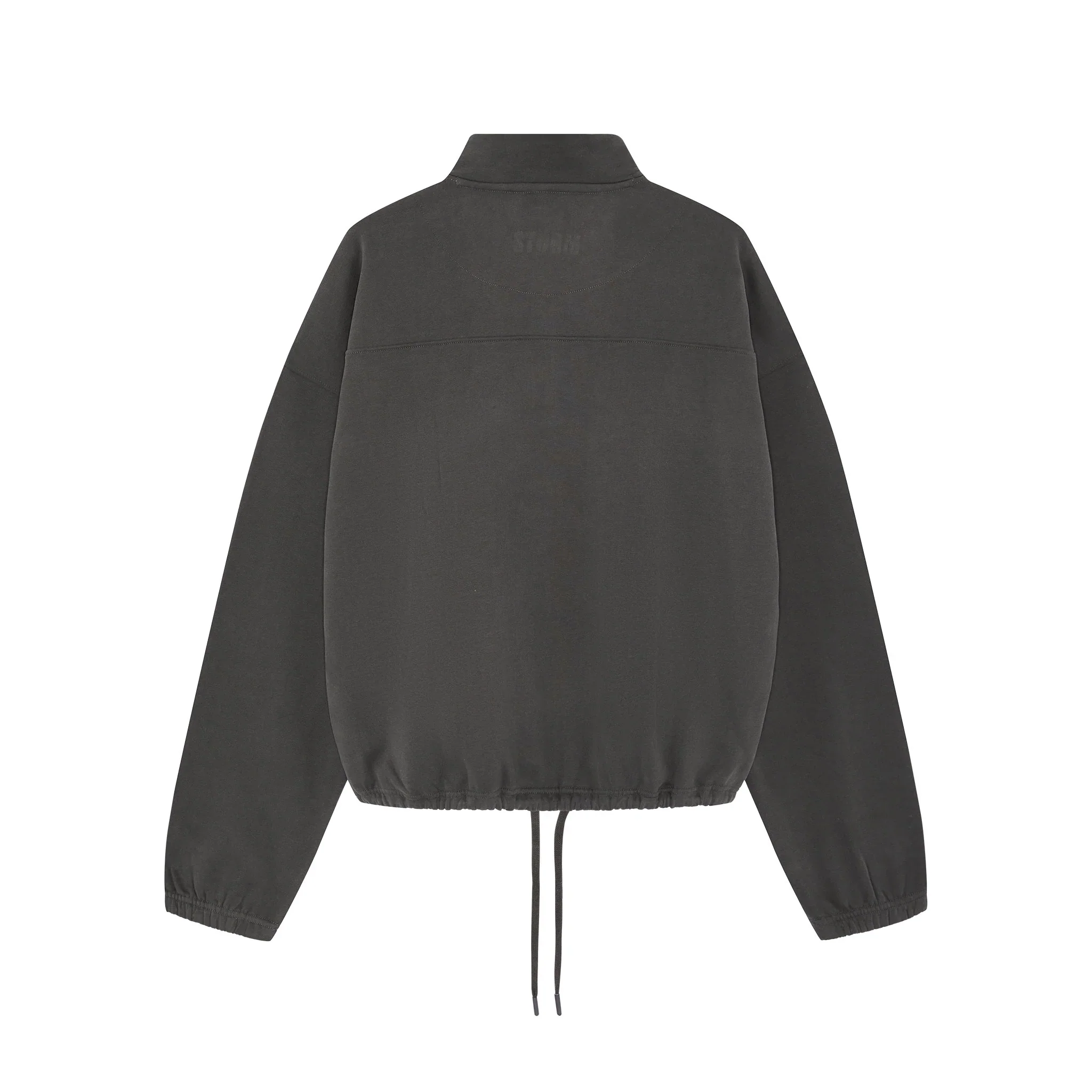 ESSENTIAL 3/4 ZIP SWEATSHIRT SHADOW - Image 2