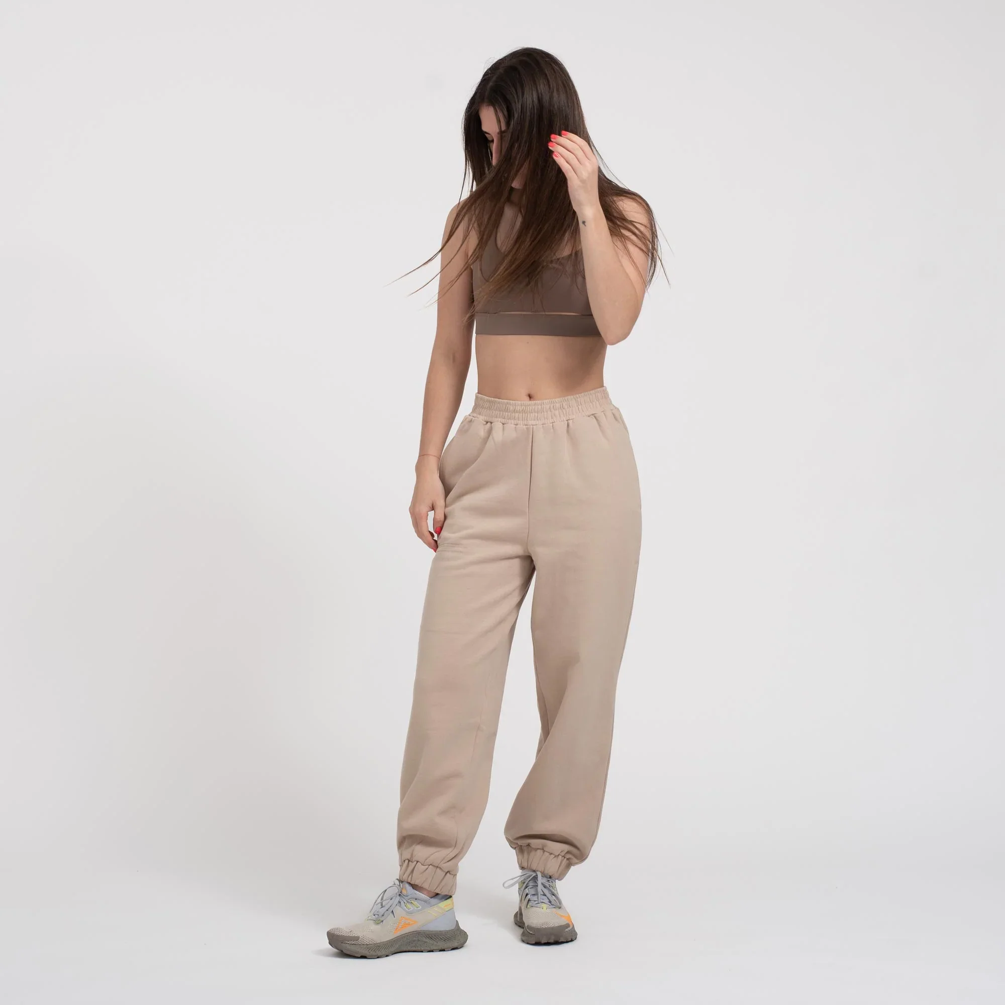 ESSENTIAL SWEATPANTS SAND - Image 3