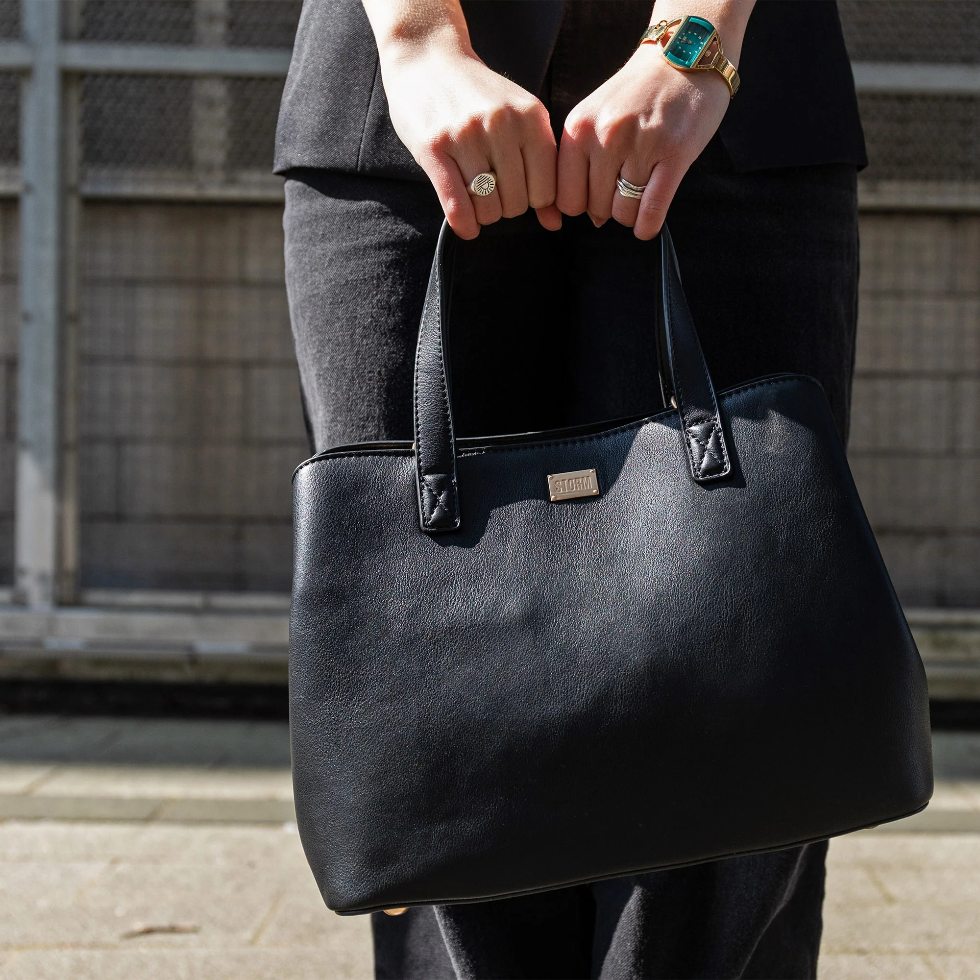 HERA WORK TOTE BLACK - Image 9