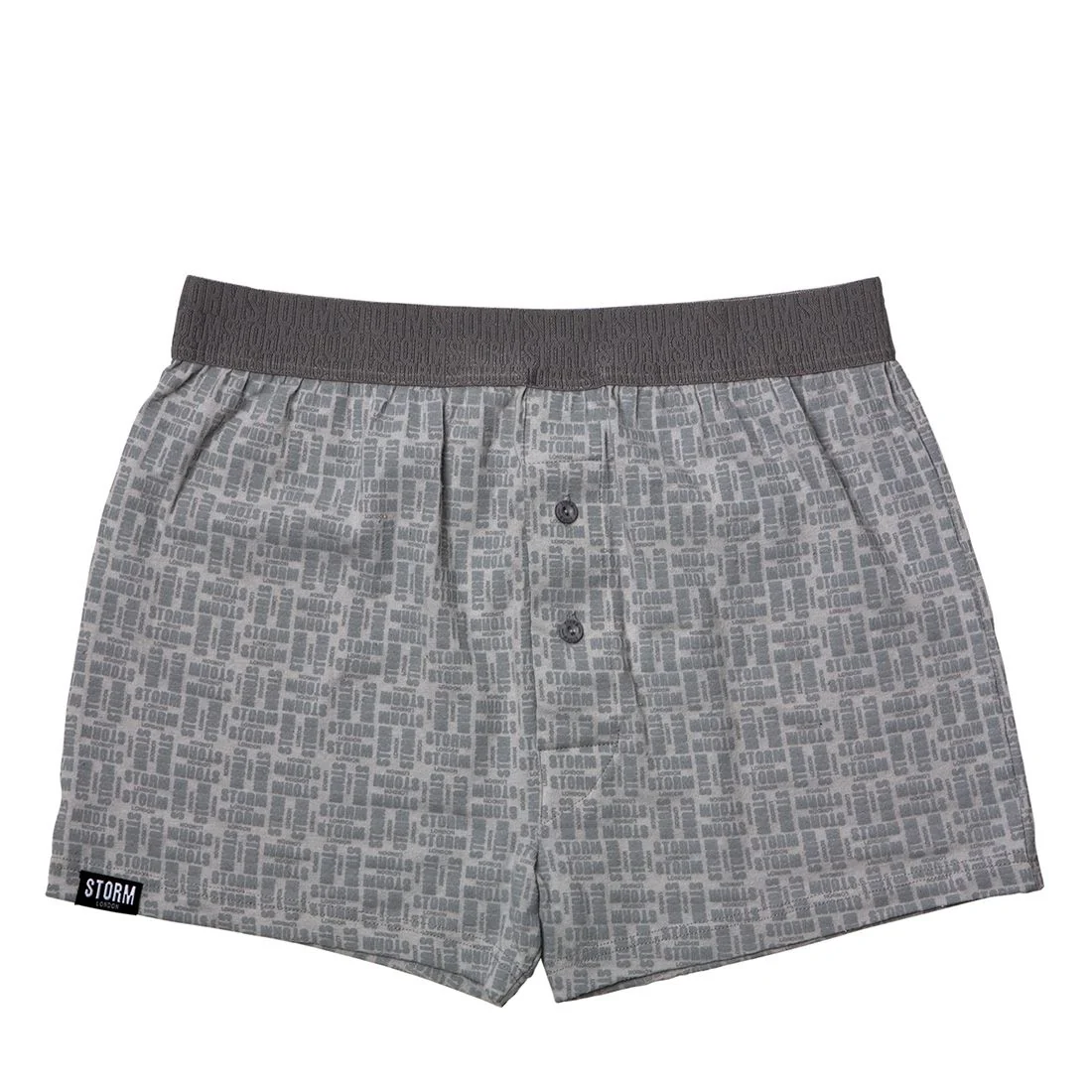 HUW BOXERS GREY M - 6MG0008