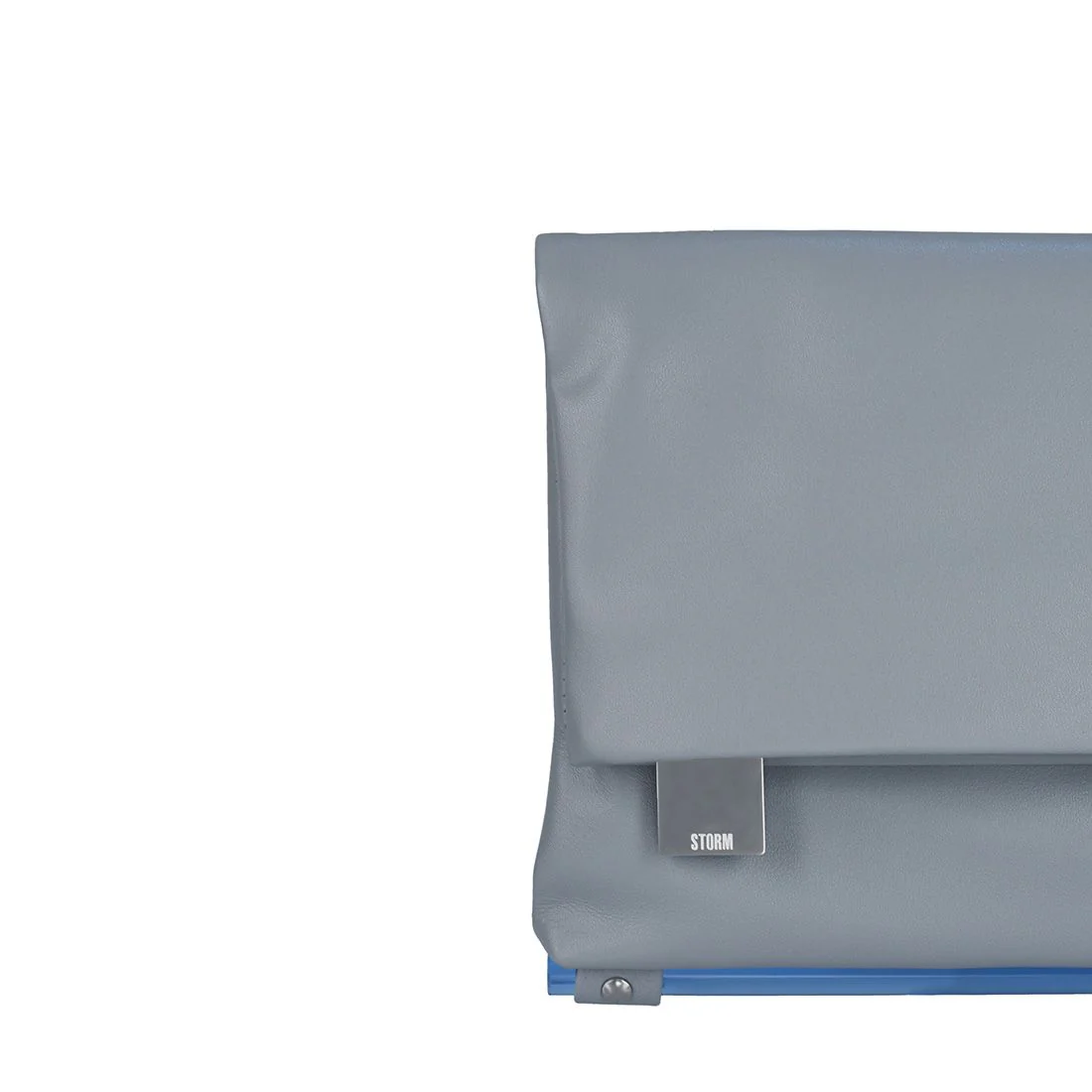 ISLINGTON LEATHER HANDBAG GREY - Image 4