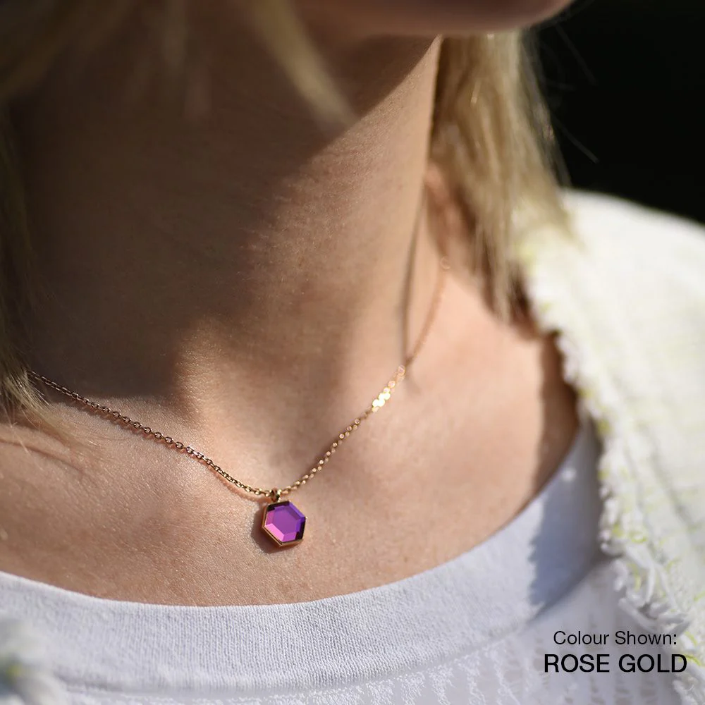 MIMOZA NECKLACE GOLD - Image 2