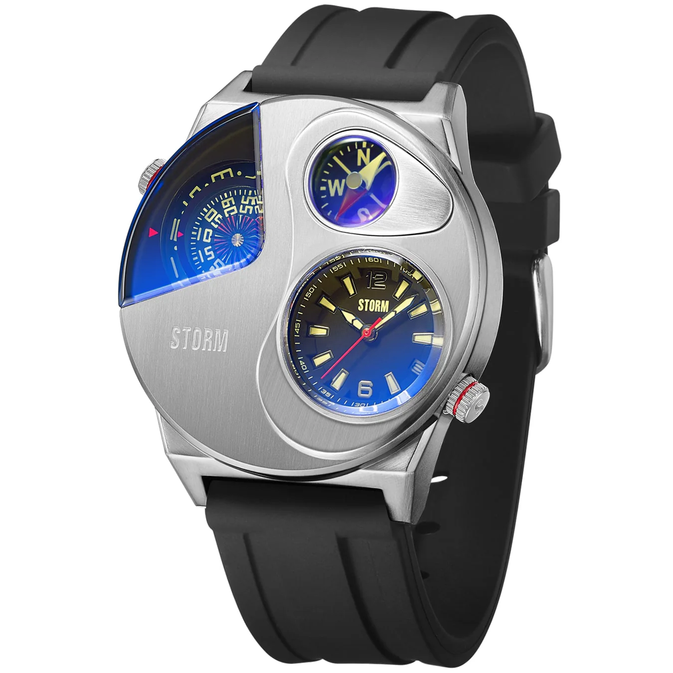 NAVITREK RUBBER LAZER BLUE - Image 3