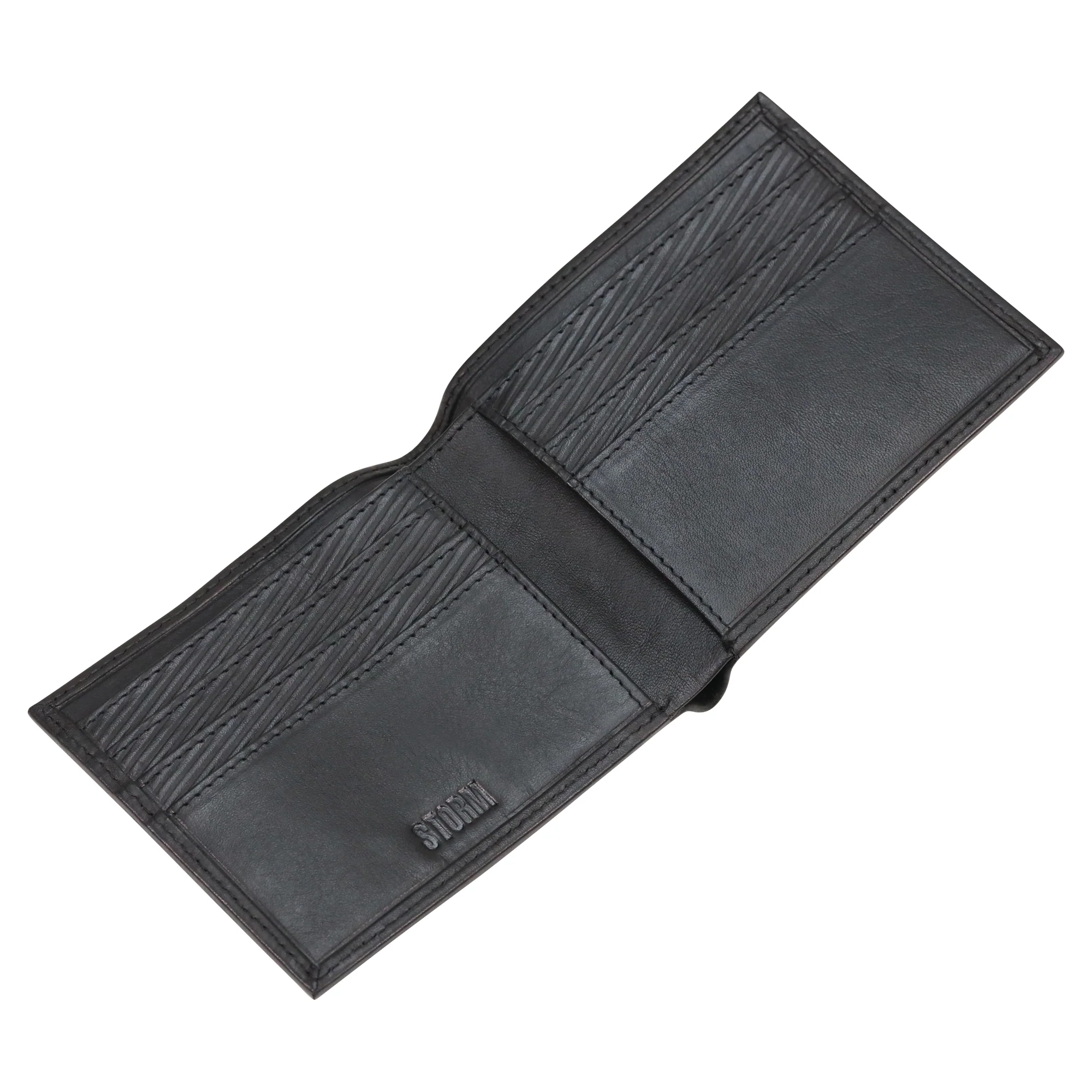 PLUTUS EMBOSSED WALLET BLACK - Image 2