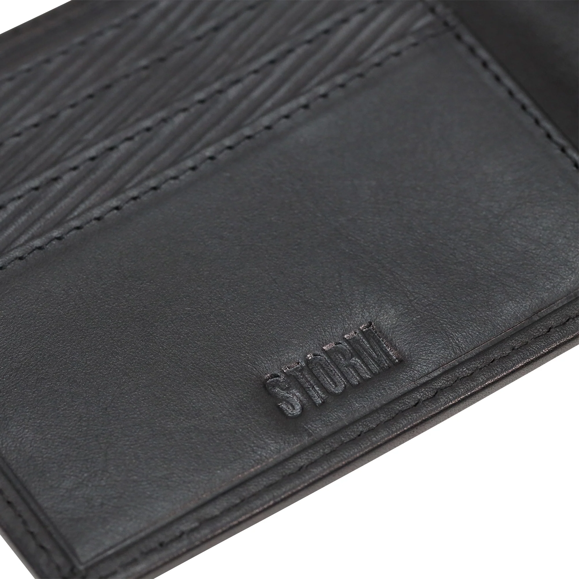 PLUTUS EMBOSSED WALLET BLACK - Image 3