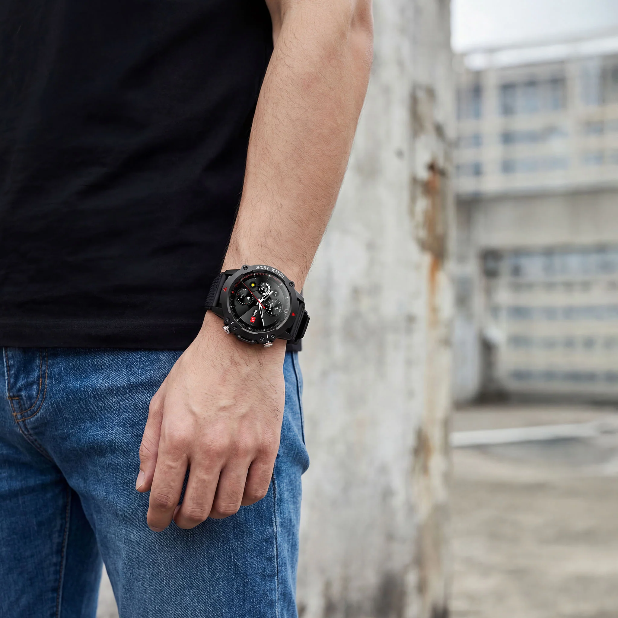 S-HERO SMART WATCH BLACK - Image 4