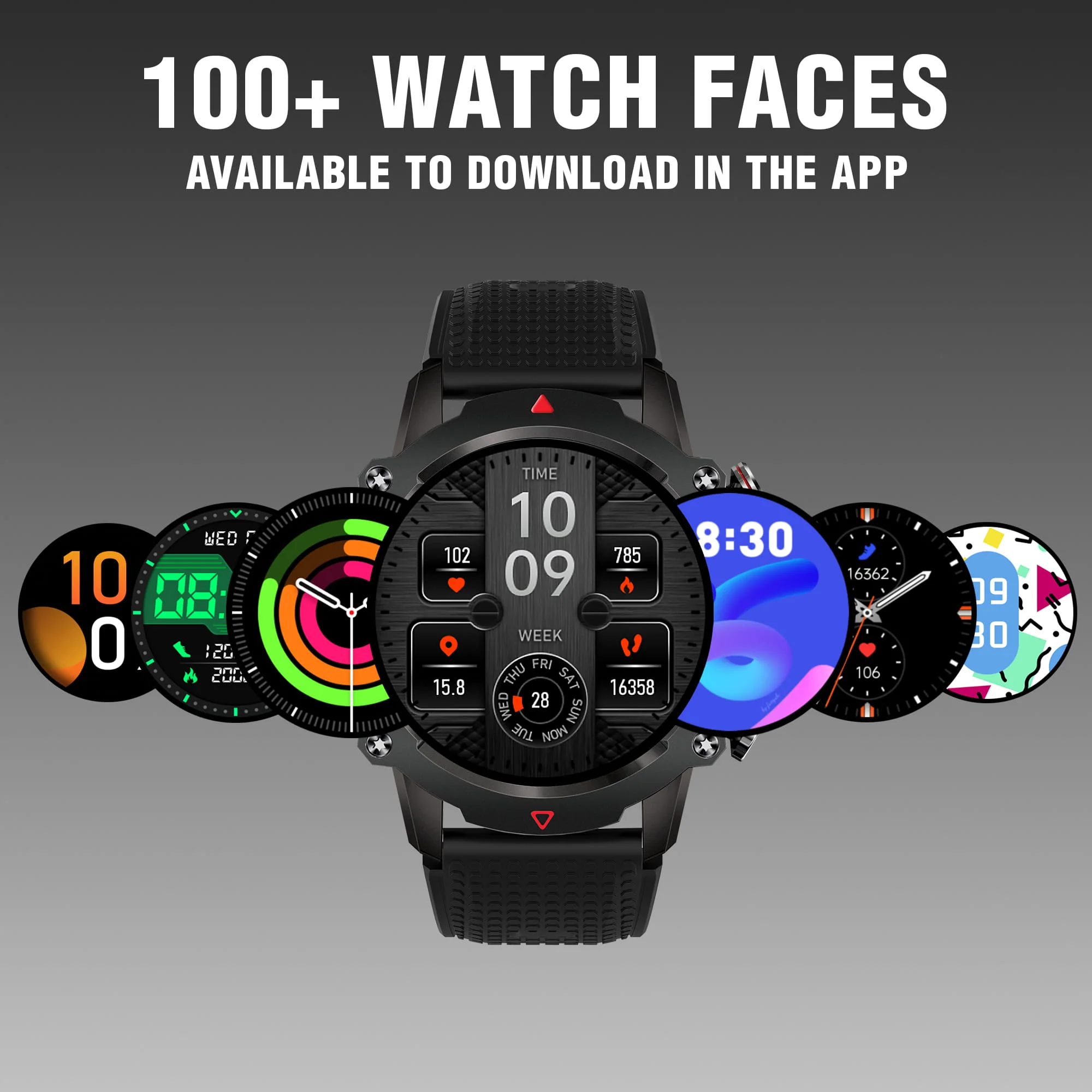 S-HERO SMART WATCH BLACK - Image 7