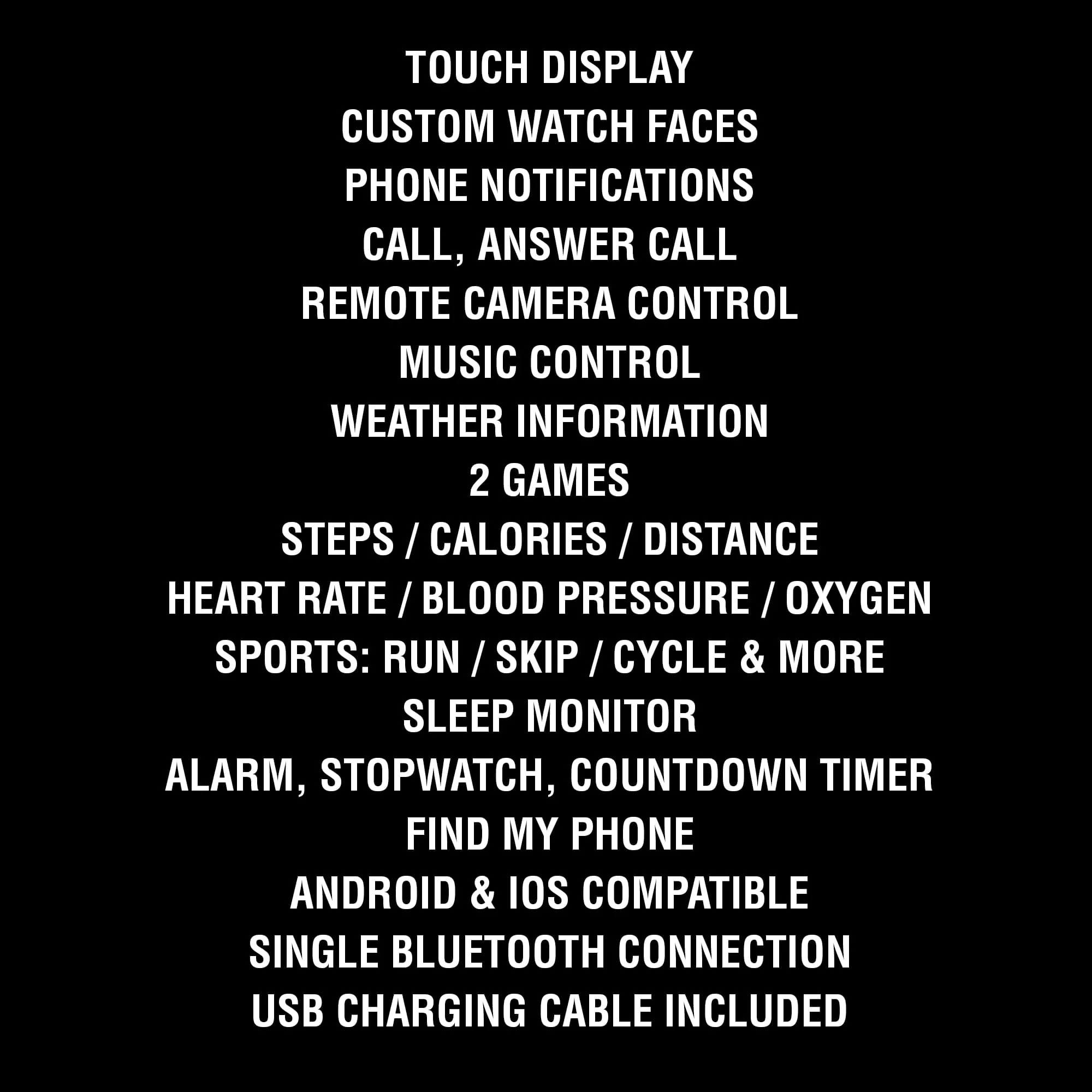 S-HERO SMART WATCH BLACK - Image 9
