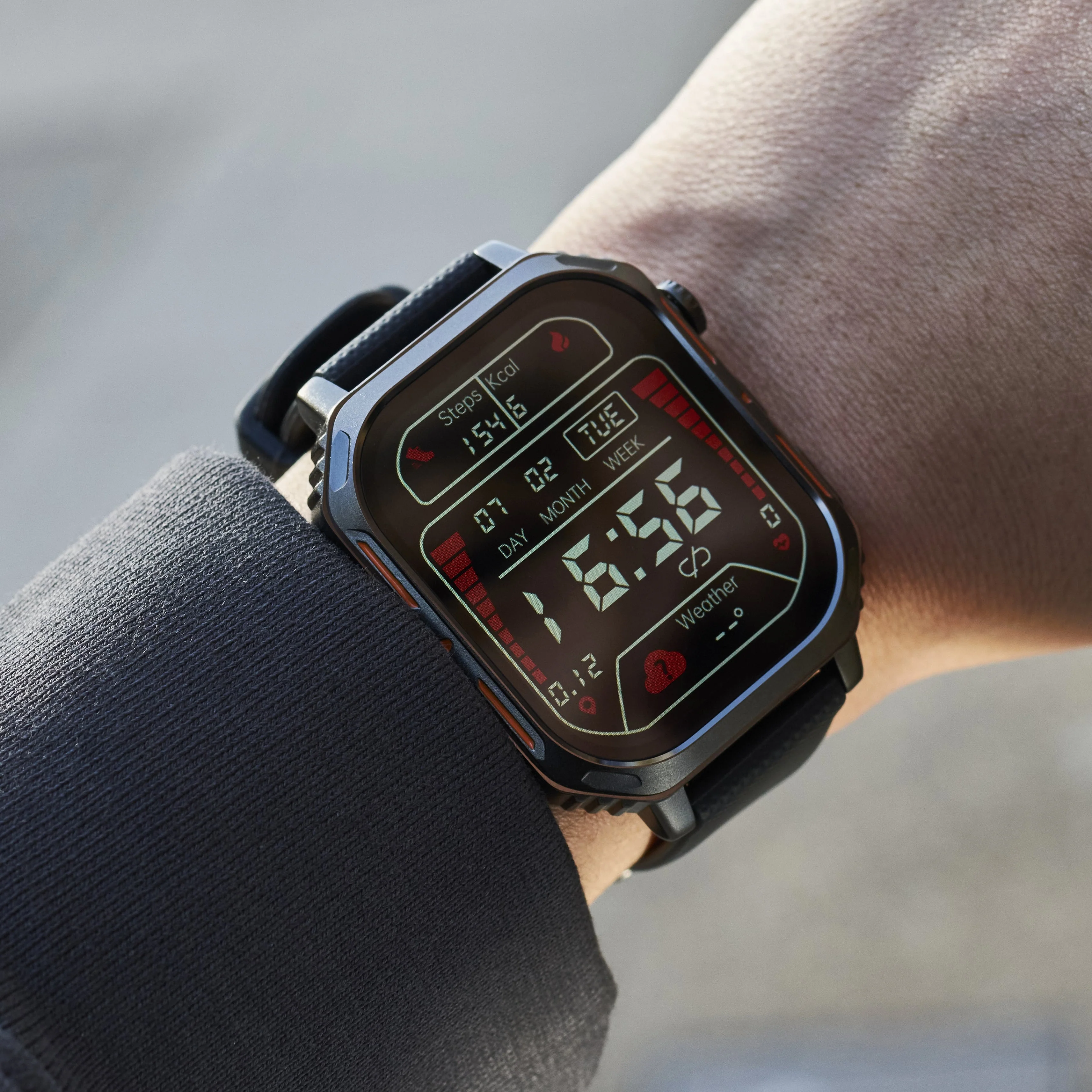 S-MAX SMART WATCH SILICON BLACK - Image 5