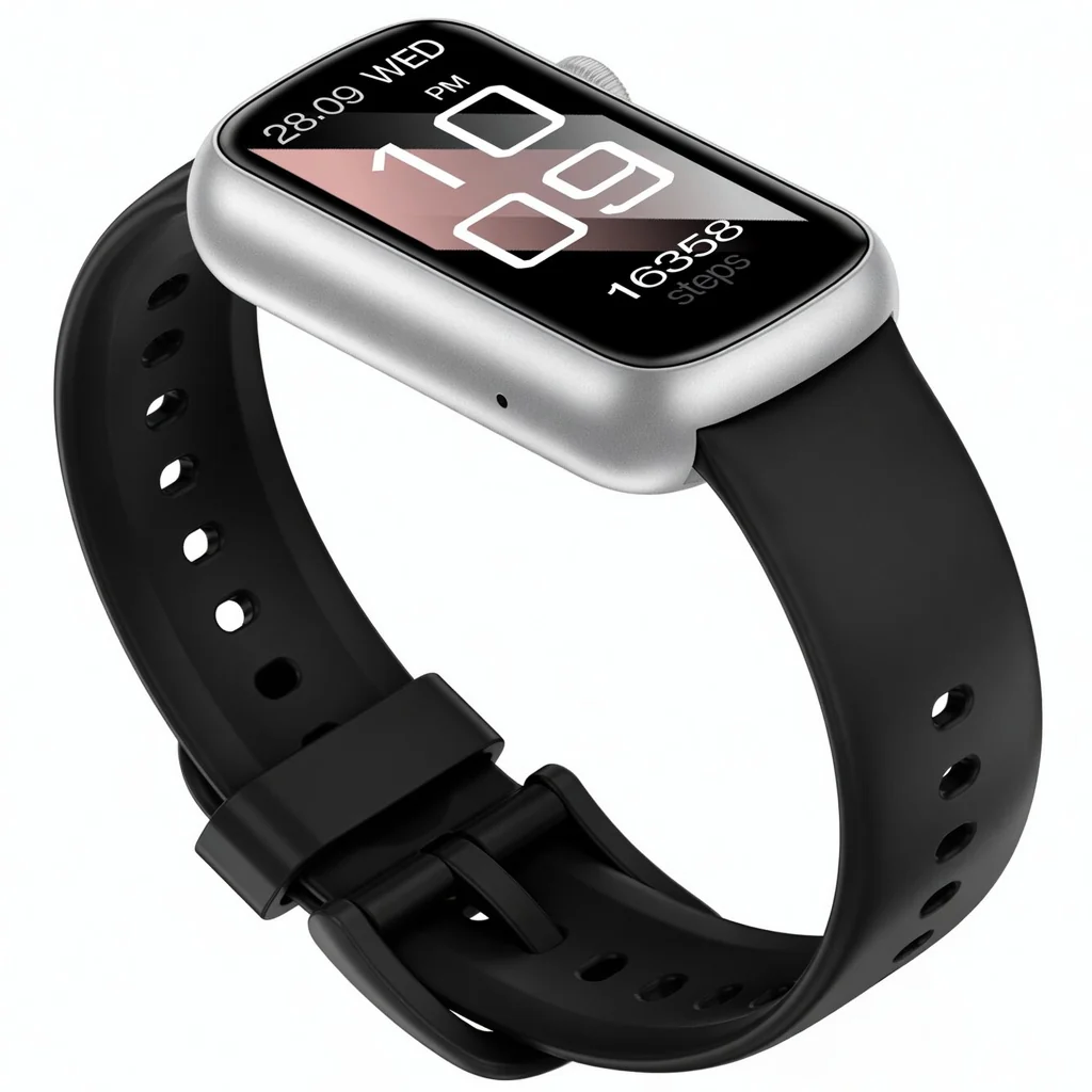 S-TRIX SMART WATCH SILVER BLACK - Image 9