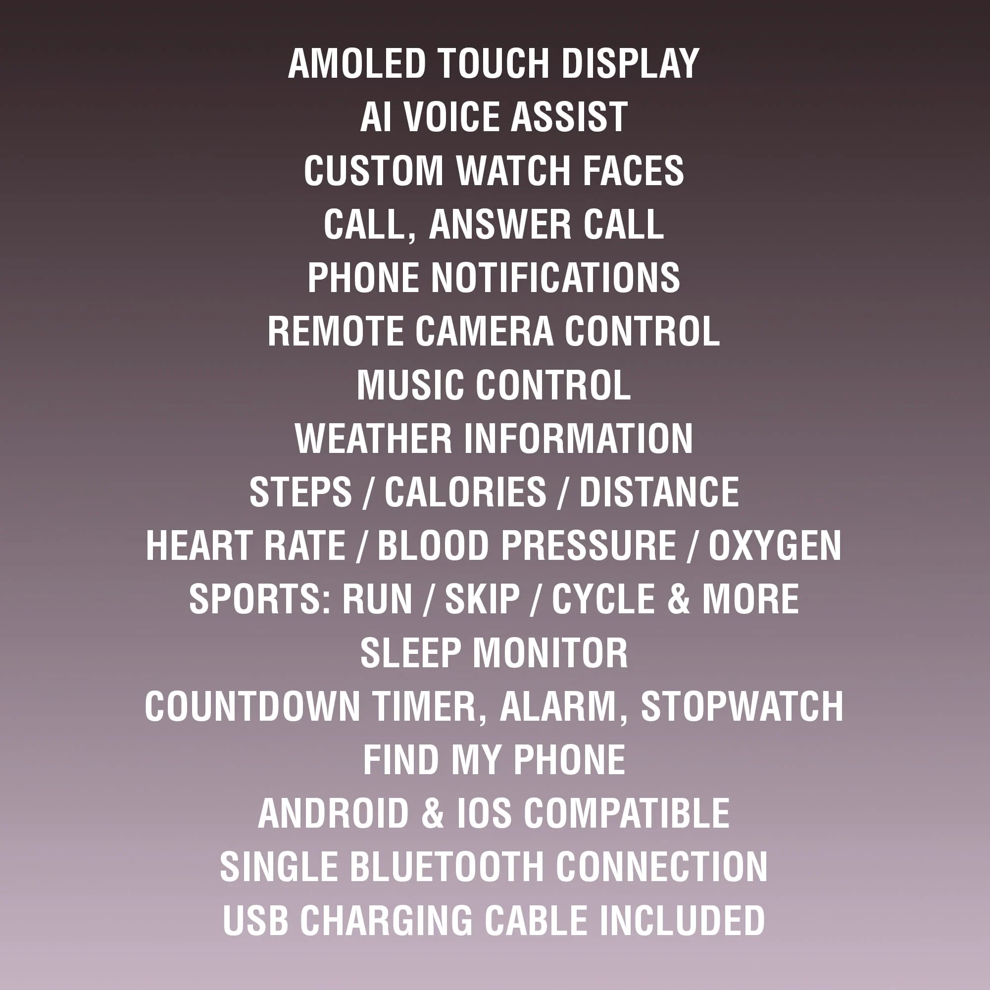 S-VION SMART WATCH RG-PINK - Image 6