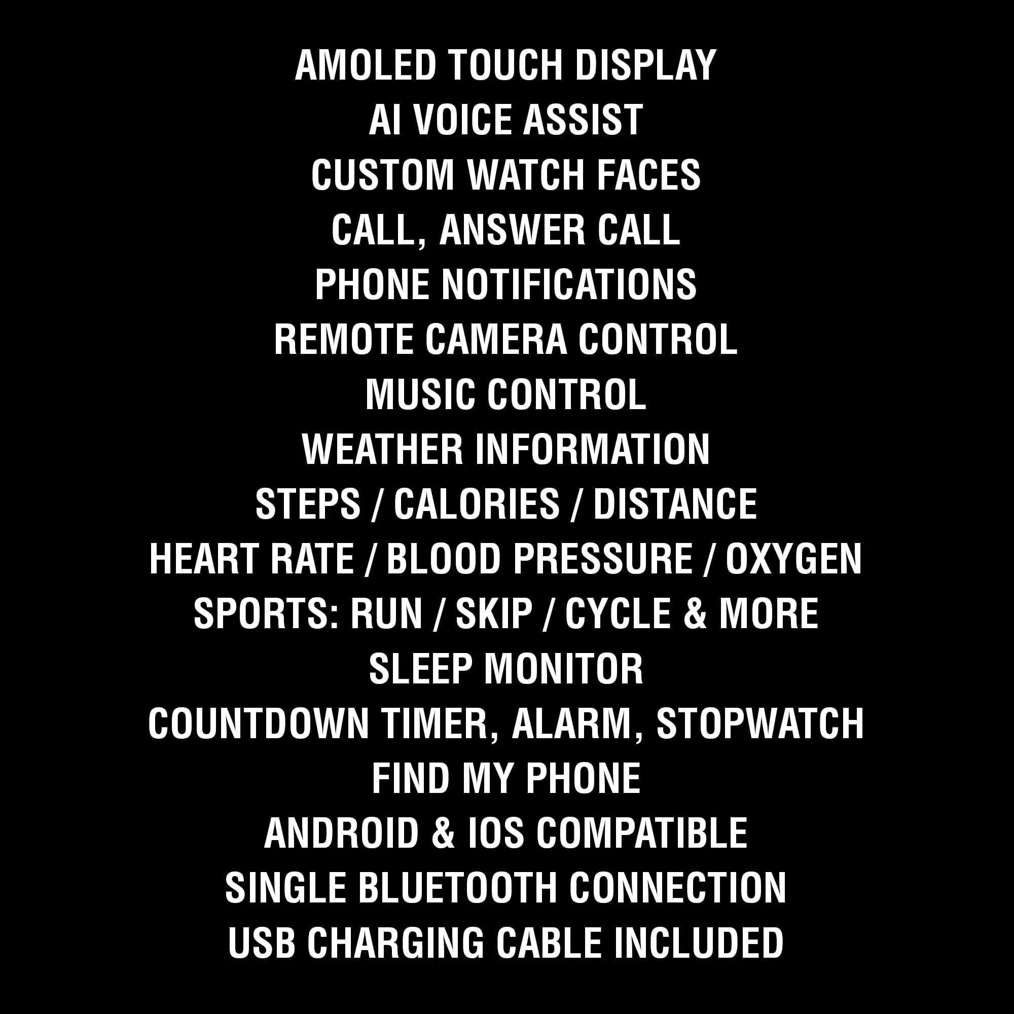 S-VION SMART WATCH SILVER GREY - Image 6