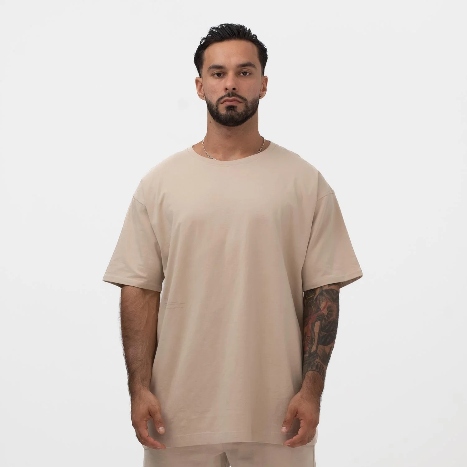 ULTIMATE OVERSIZED T-SHIRT SAND - Image 2