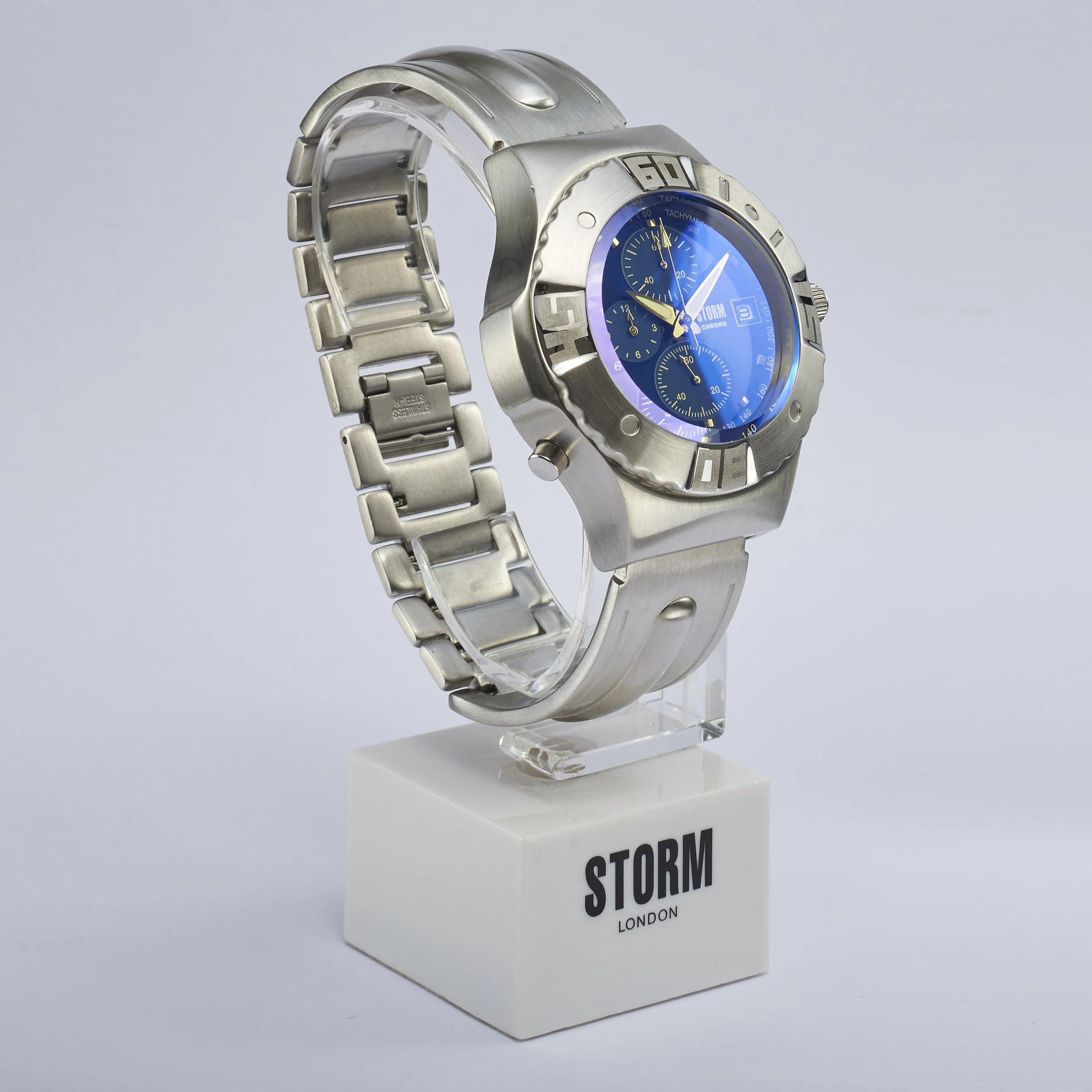 VINTAGE ARENA LAZER BLUE - Image 4