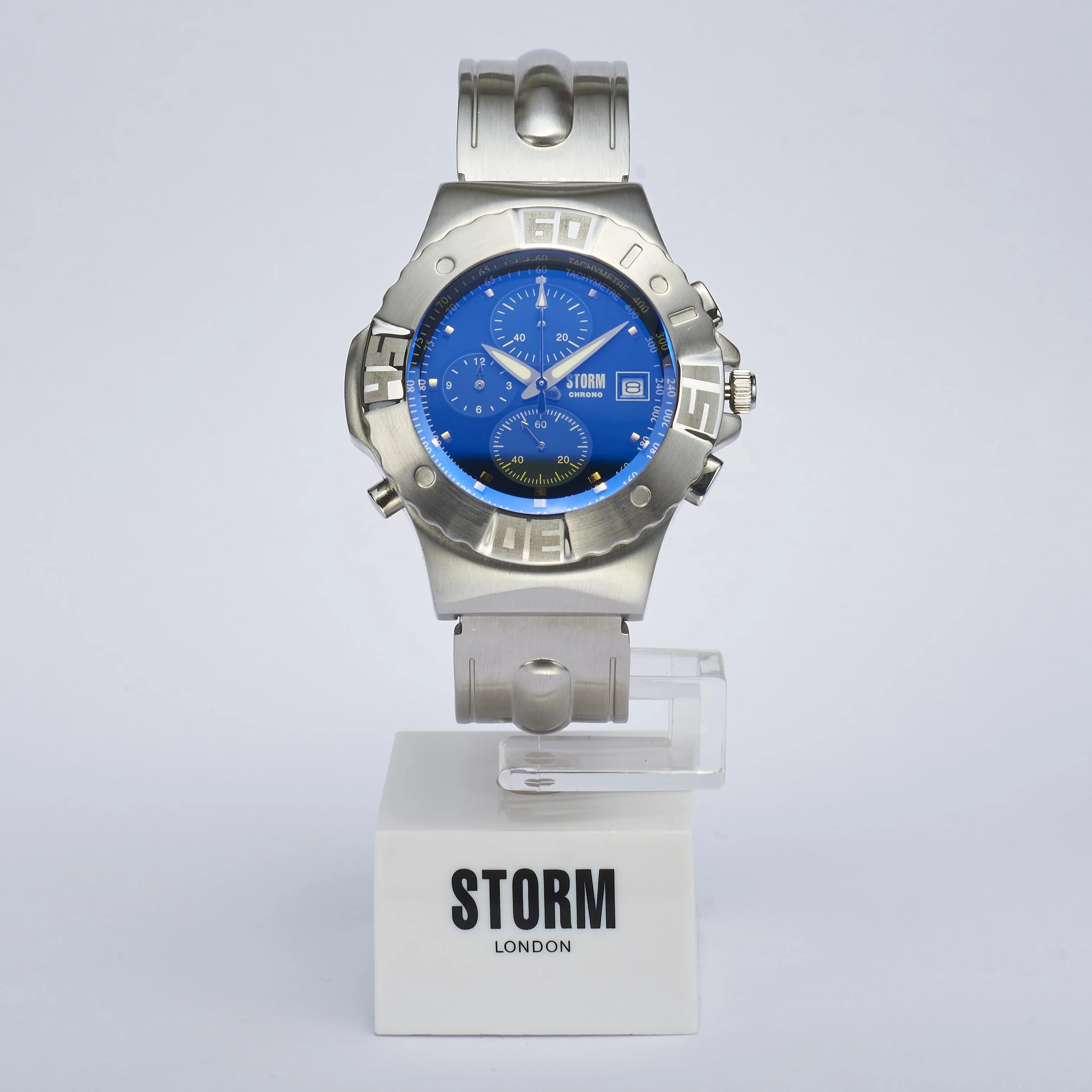 VINTAGE ARENA LAZER BLUE - Image 8