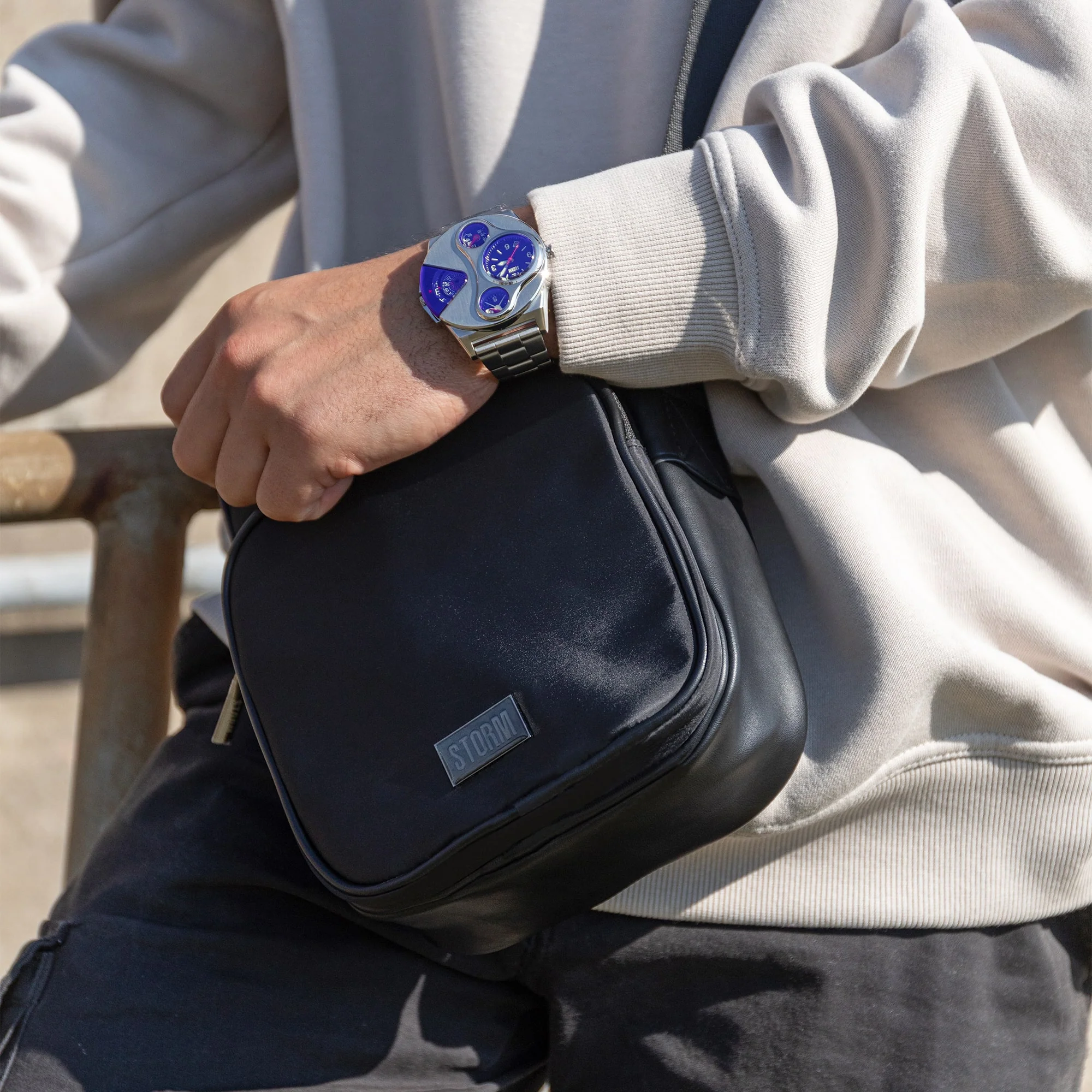 ZEPHYR CROSS BODY BLACK - Image 5