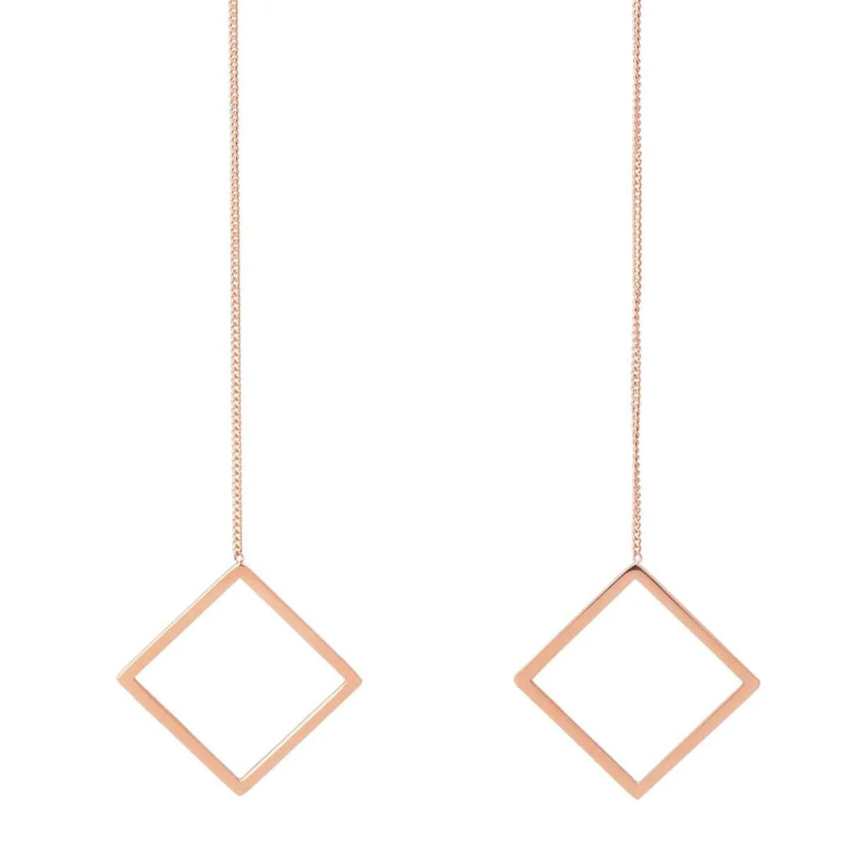 ZU EARRING ROSE GOLD